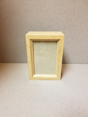 Wooden Oak Photo Frame Urn