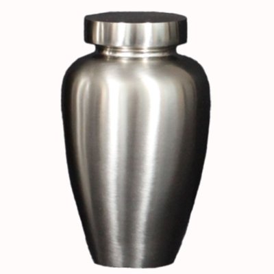 Grey Cylinder Urn